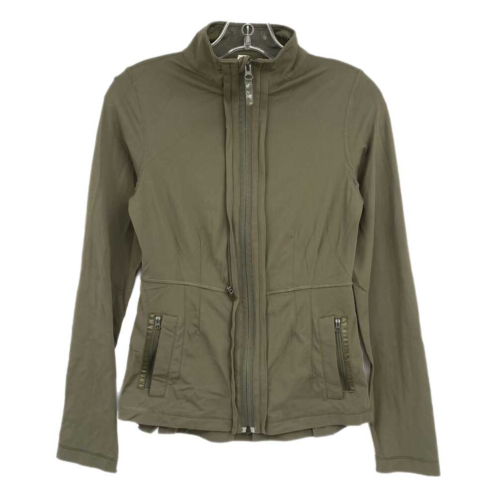 lululemon Green Athletic Long Sleeve Zip-Up Jacket | Size 4